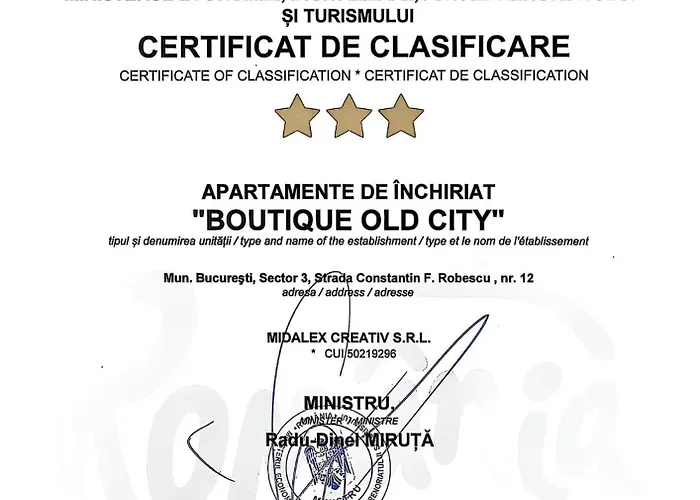 דירה Boutique Old 2 בוקרשט